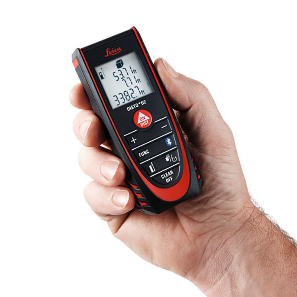 LEICA 100m Laser Distance Measurer w. Bluetooth DISTO D2 LG837031