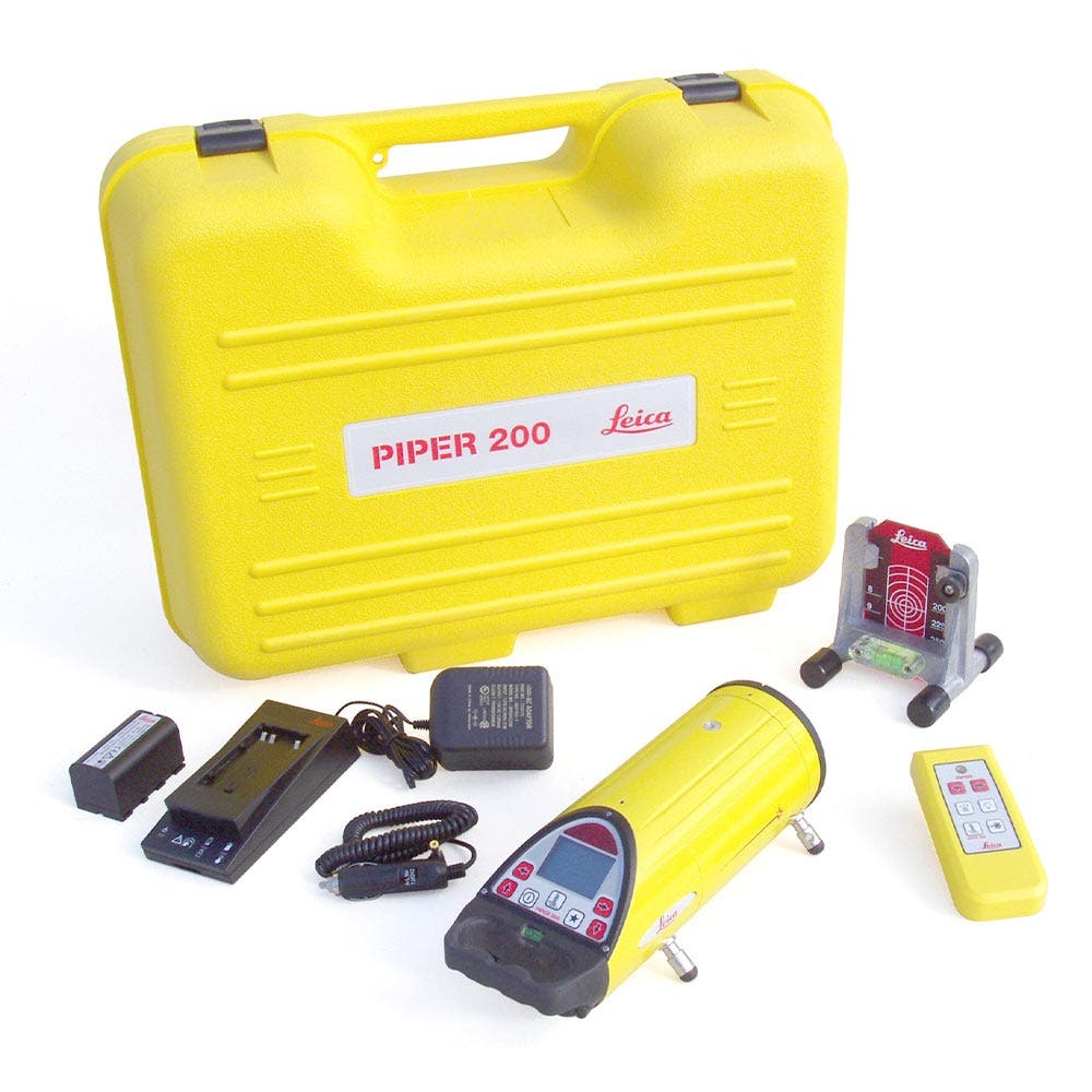 LEICA Piper 200 Red Beam Pipe Laser Package LG748710