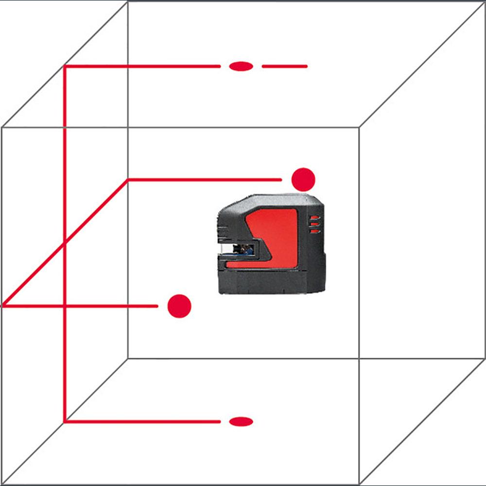LEICA Red Beam Cross Line and Point Laser LG864431