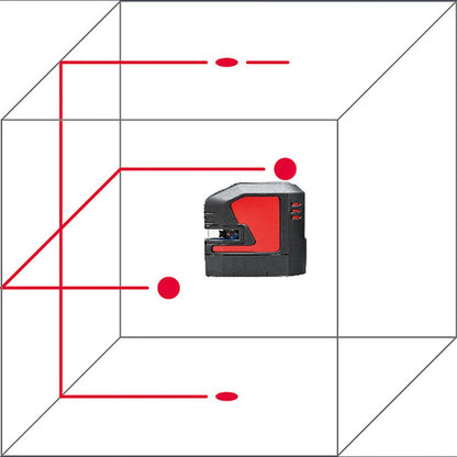 LEICA Red Beam Cross Line and Point Laser LG864431