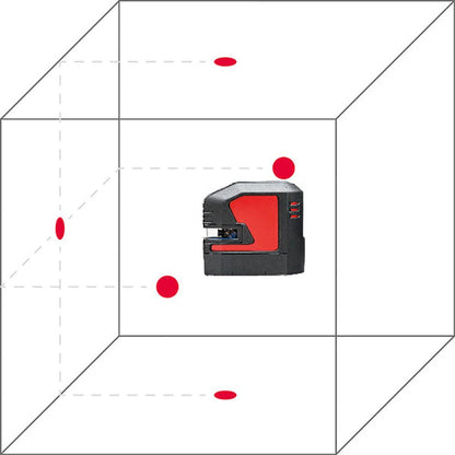 LEICA Red Beam Cross Line and Point Laser LG864431