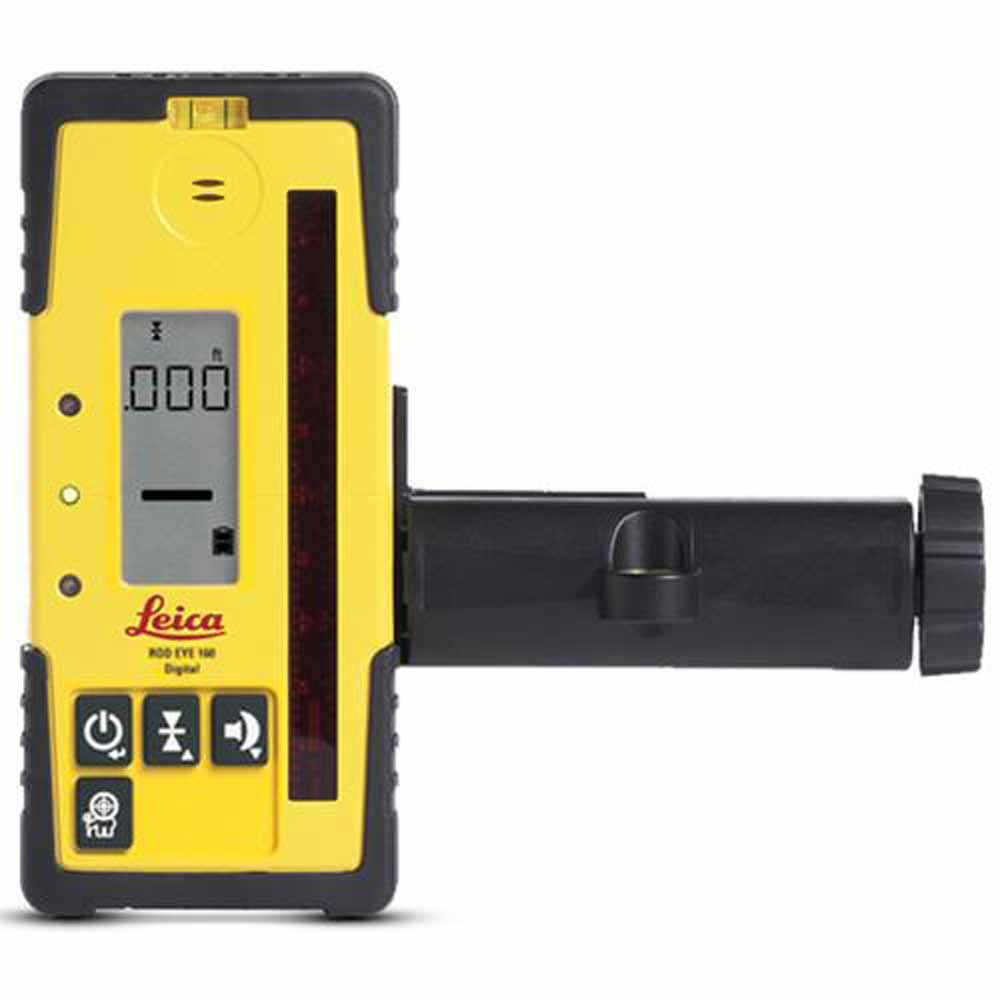 LEICA Rugby 680 Rotary Laser Level w. Rodeye 160 Digital Receiver LG6006010