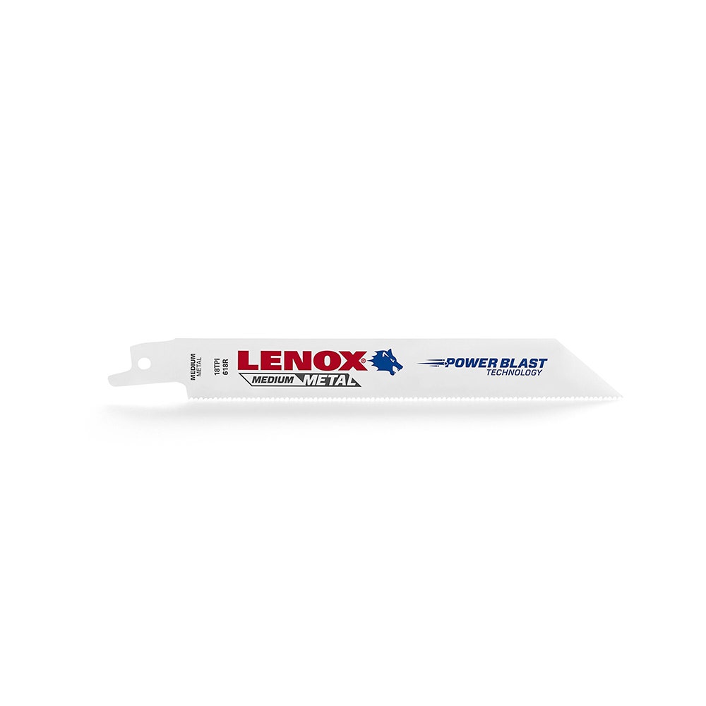 LENOX 150mm 18TPI Reciprocating Bi-Metal Saw Blade - 5 Piece 20566618R