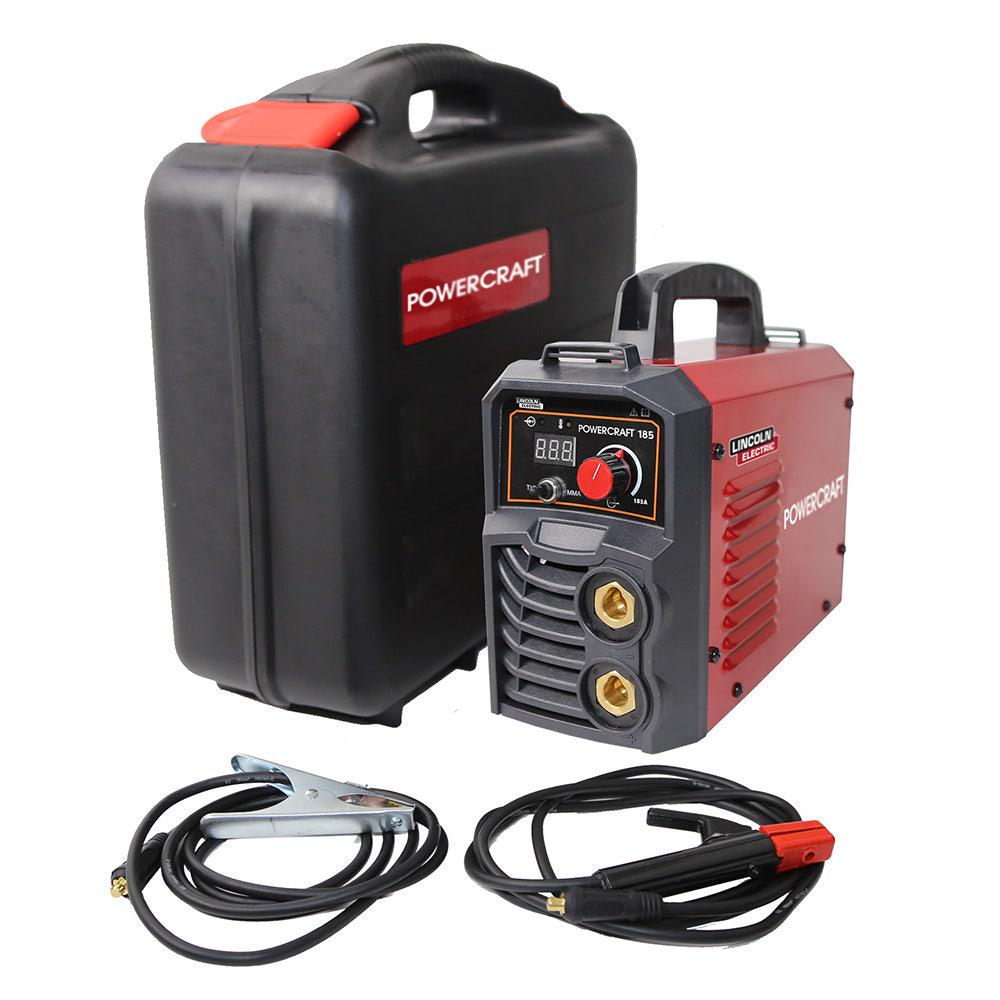 LINCOLN 180A Arc Tig Powercraft 185 Inverter Welder K69059-1