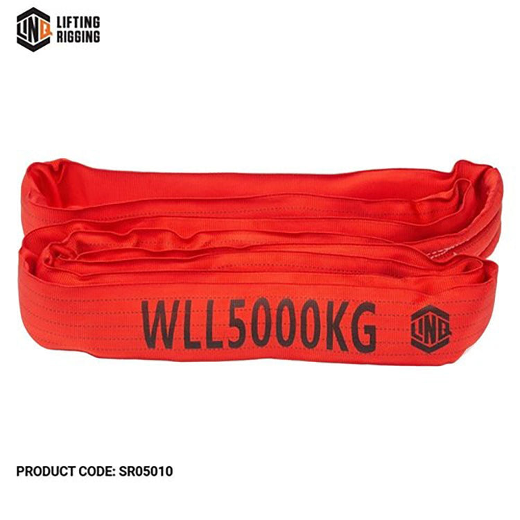 LINQ 1m Sling Webbed Round Red SR05010