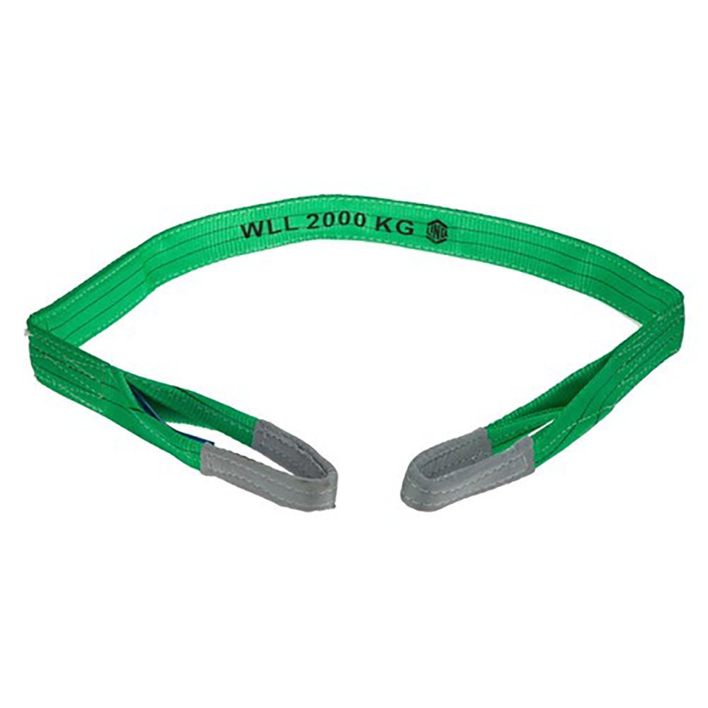 LINQ 4m Sling Webbed Flat Green SF02040