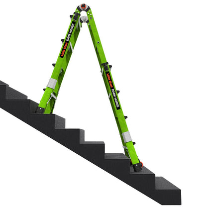 LITTLE GIANT Dark Horse 2.0 Multi-Purpose Fibreglass Ladder M17 4-7 Step