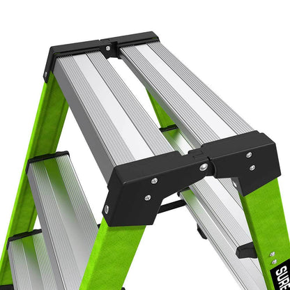 LITTLE GIANT Sure Step Double Sided Fibreglass 3 Step Ladder 11953