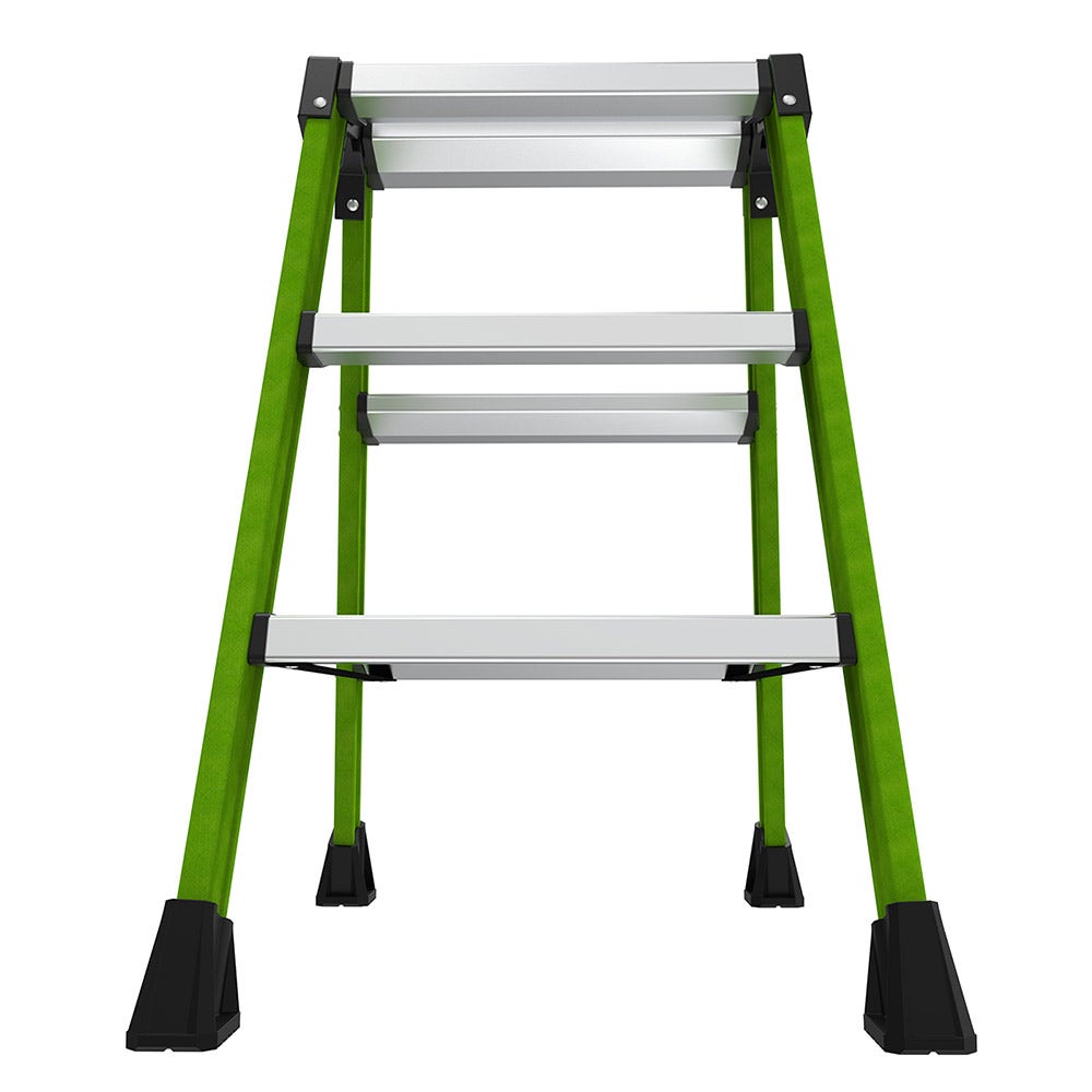 LITTLE GIANT Sure Step Double Sided Fibreglass 3 Step Ladder 11953
