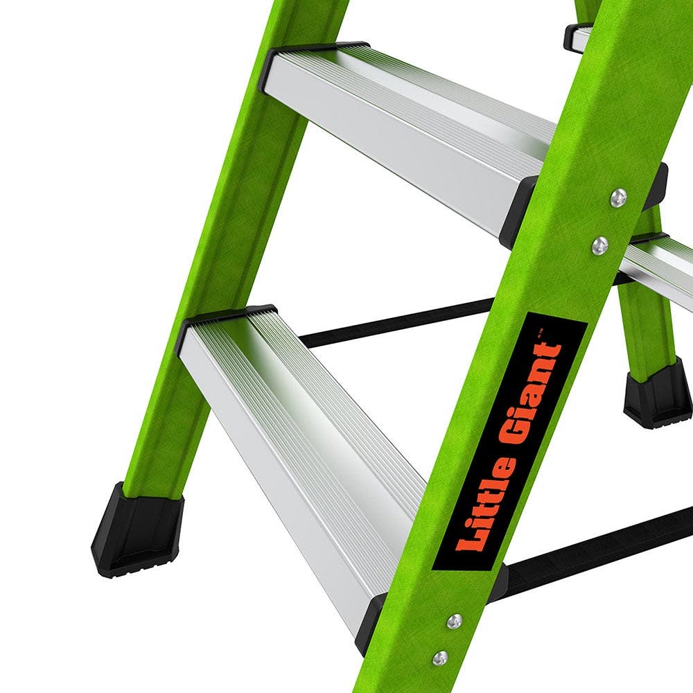 LITTLE GIANT Sure Step Double Sided Fibreglass 3 Step Ladder 11953