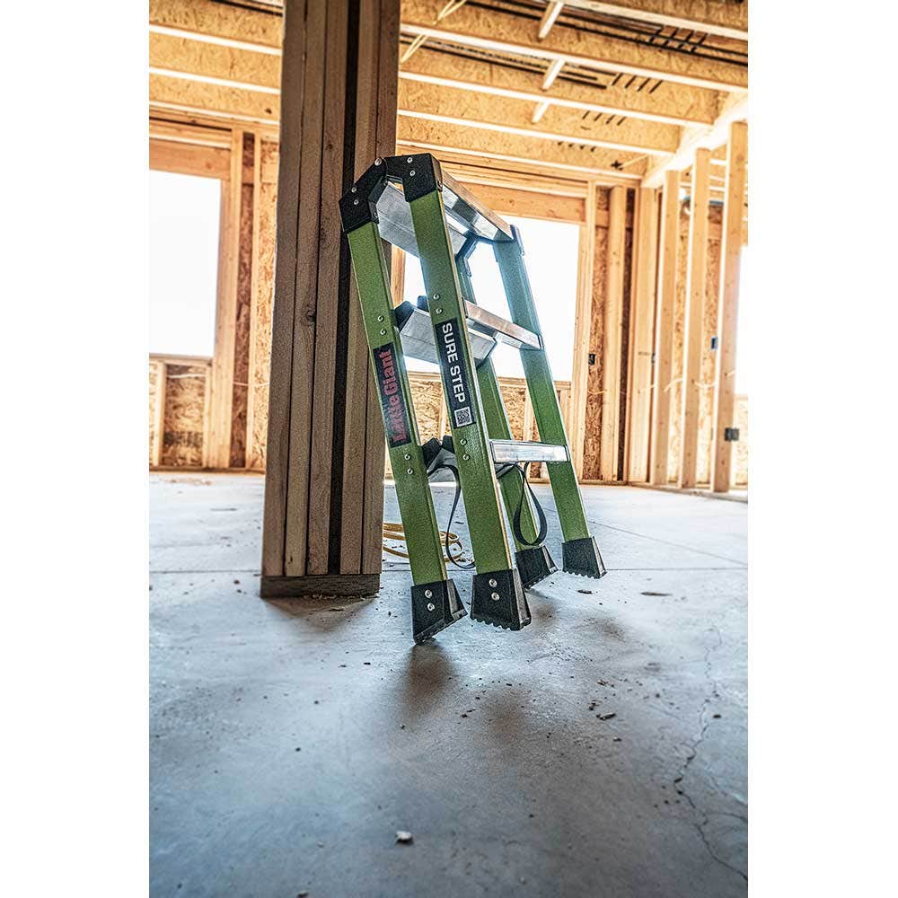 LITTLE GIANT Sure Step Double Sided Fibreglass 3 Step Ladder 11953