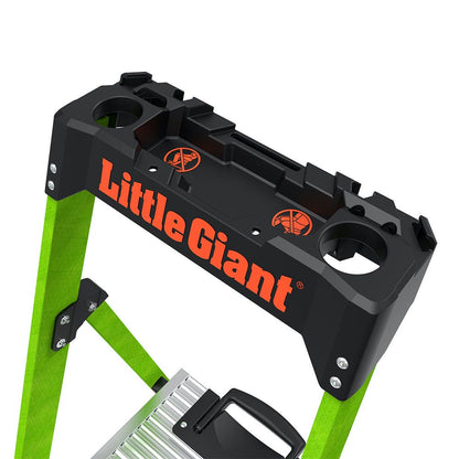 LITTLE GIANT Tuff-N-Lite Fibreglass Platform 6 Step 15368440