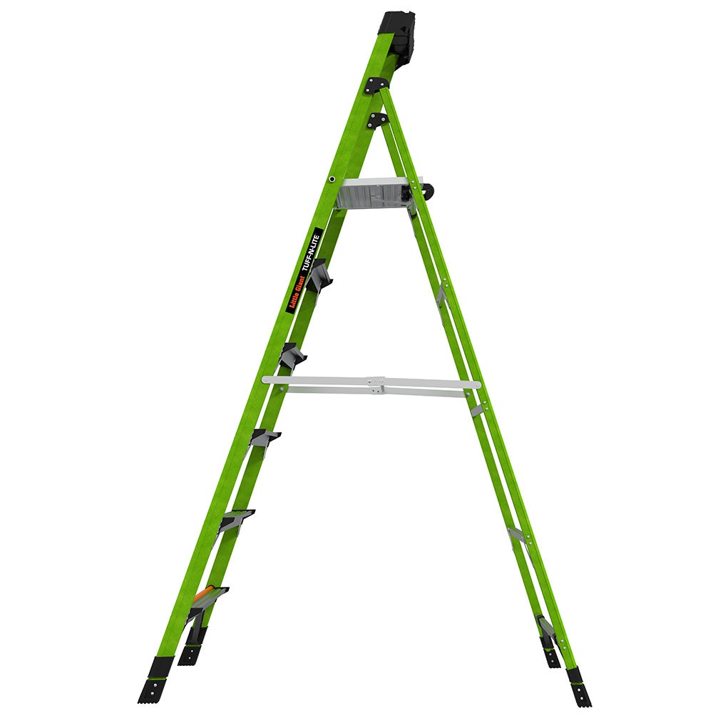 LITTLE GIANT Tuff-N-Lite Fibreglass Platform 6 Step 15368440