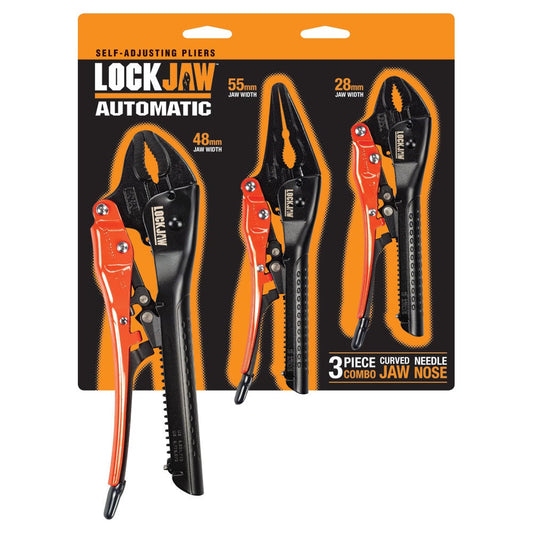LOCKJAW 10inch 6inch Curved Jaw 7inch Needle Nose L2930001