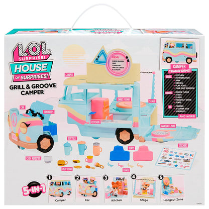 L.O.L. Surprise! Grill and Groove Camper