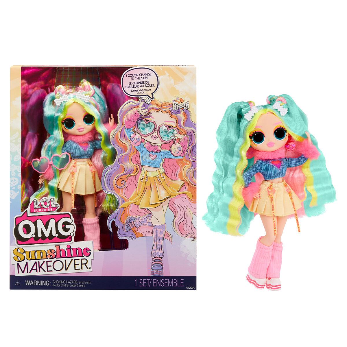 L.O.L. Surprise! OMG Sunshine Makeover Fashion Doll Bubblegum DJ