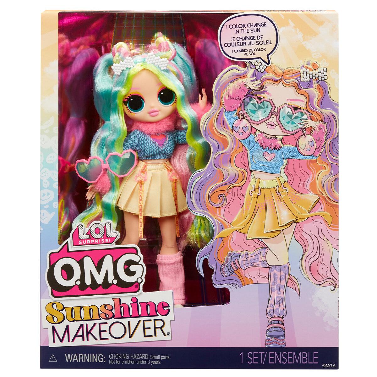 L.O.L. Surprise! OMG Sunshine Makeover Fashion Doll Bubblegum DJ