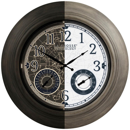 La Crosse Lighted Constellation Wall Clock