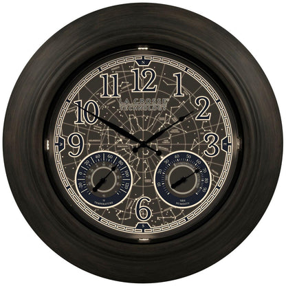 La Crosse Lighted Constellation Wall Clock