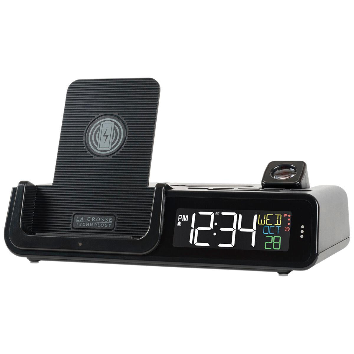 La Crosse Technology Alarm Clock with Wireless Charging C75662-AU