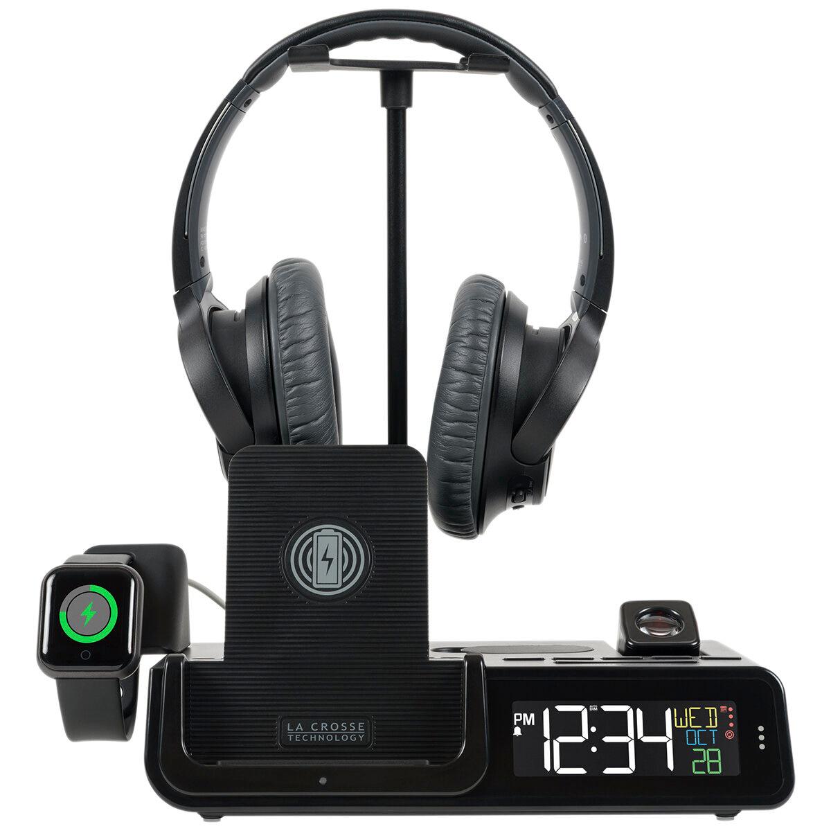 La Crosse Technology Alarm Clock with Wireless Charging C75662-AU