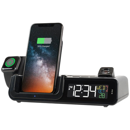 La Crosse Technology Alarm Clock with Wireless Charging C75662-AU