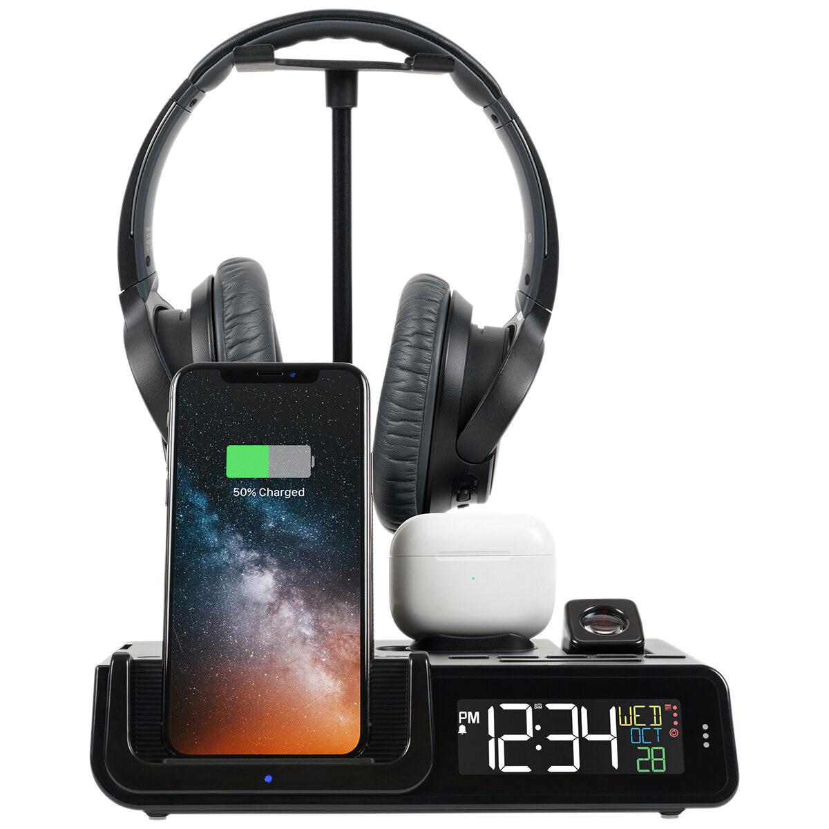 La Crosse Technology Alarm Clock with Wireless Charging C75662-AU