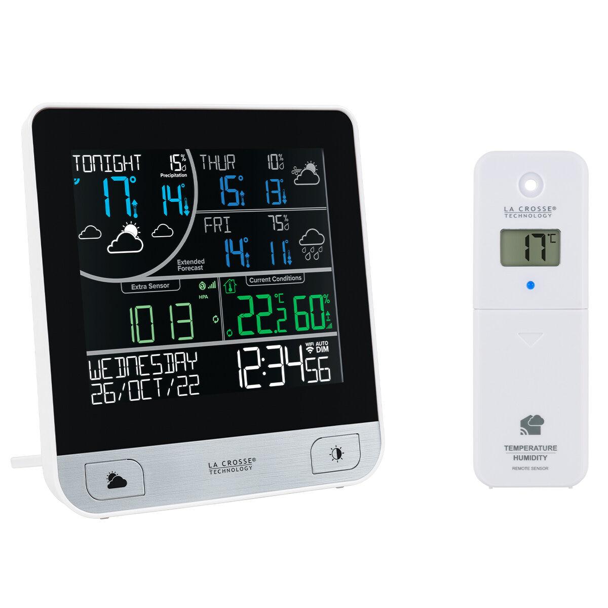 La Crosse Wi-Fi Multiday Forecast Color Weather Station