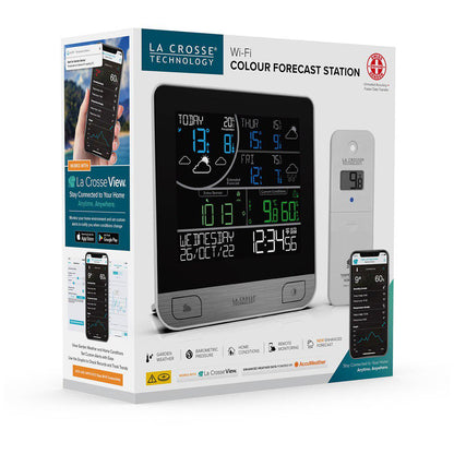 La Crosse Wi-Fi Multiday Forecast Color Weather Station