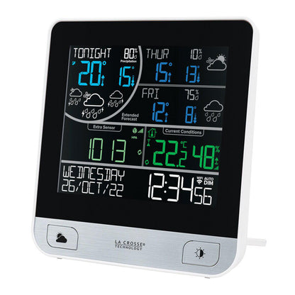 La Crosse Wi-Fi Multiday Forecast Color Weather Station