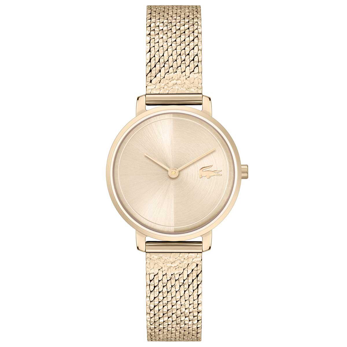 Lacoste Carnation Gold Mesh Bracelet Women's Watch 2001296