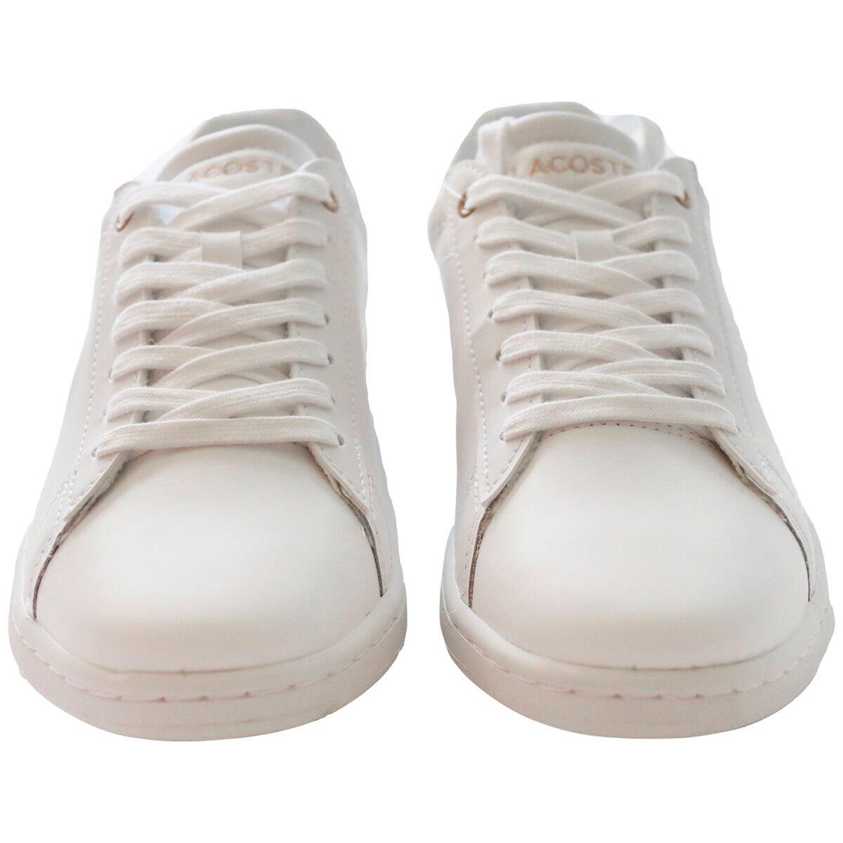 Lacoste Womens Carnaby EV Shoe White Light Pink