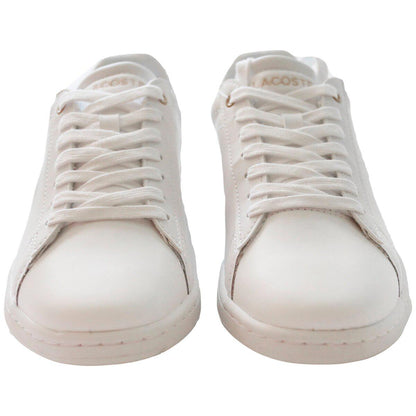 Lacoste Womens Carnaby EV Shoe White Light Pink