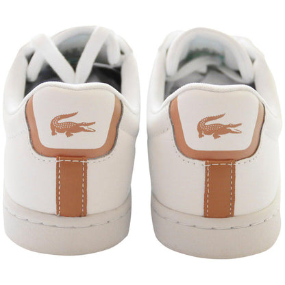 Lacoste Womens Carnaby EV Shoe White Light Pink