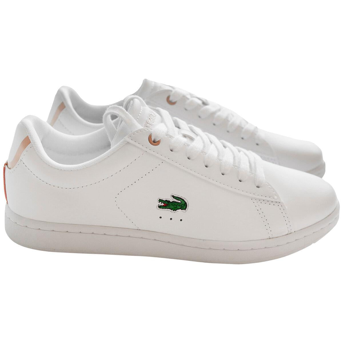 Lacoste Womens Carnaby EV Shoe White White