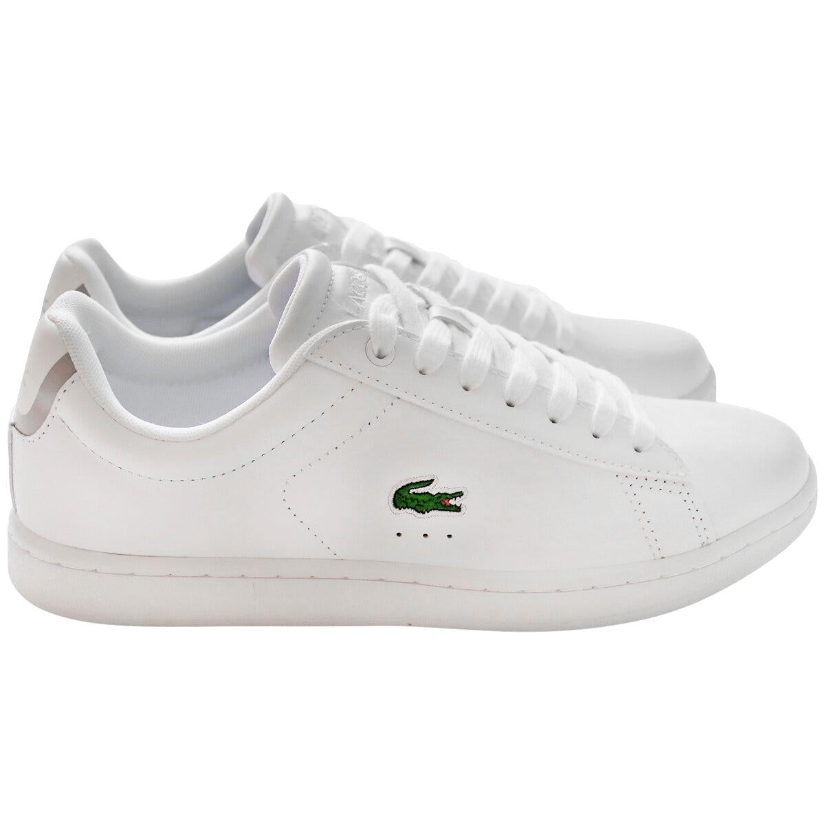 Lacoste Womens Carnaby EV Shoe White Light Pink