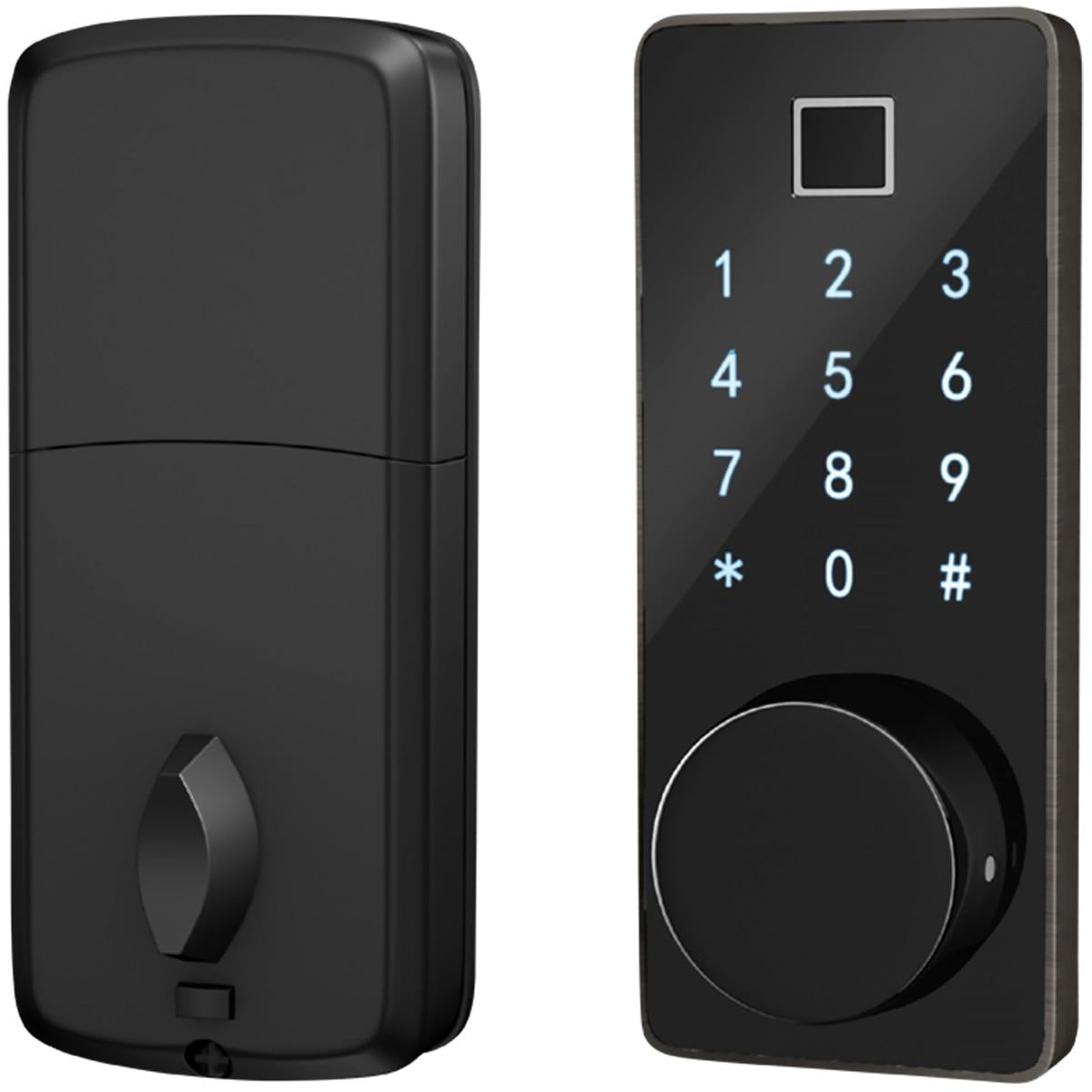 Laser Smart Deadbolt with Fingerprint ID