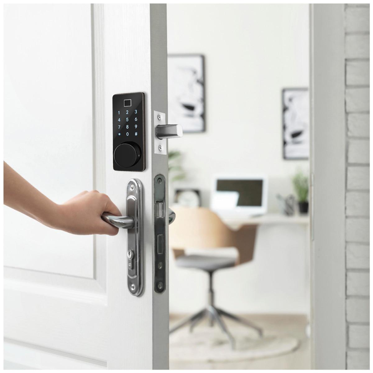 Laser Smart Deadbolt with Fingerprint ID