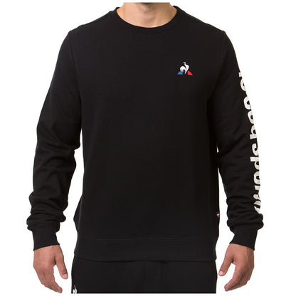 Le Coq Men's Pierre Pullover Sweater Black