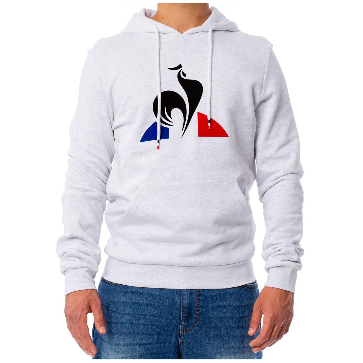 Le Coq Sportif Labrit Men's Hooded Sweater Charcoal