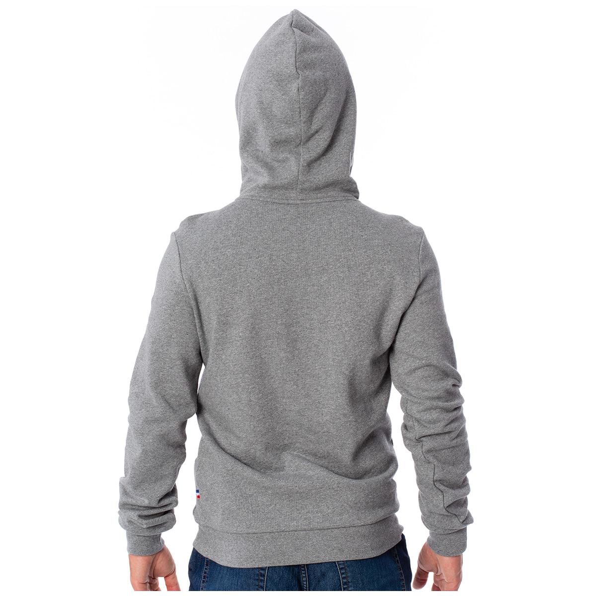 Le Coq Sportif Labrit Men's Hooded Sweater Charcoal
