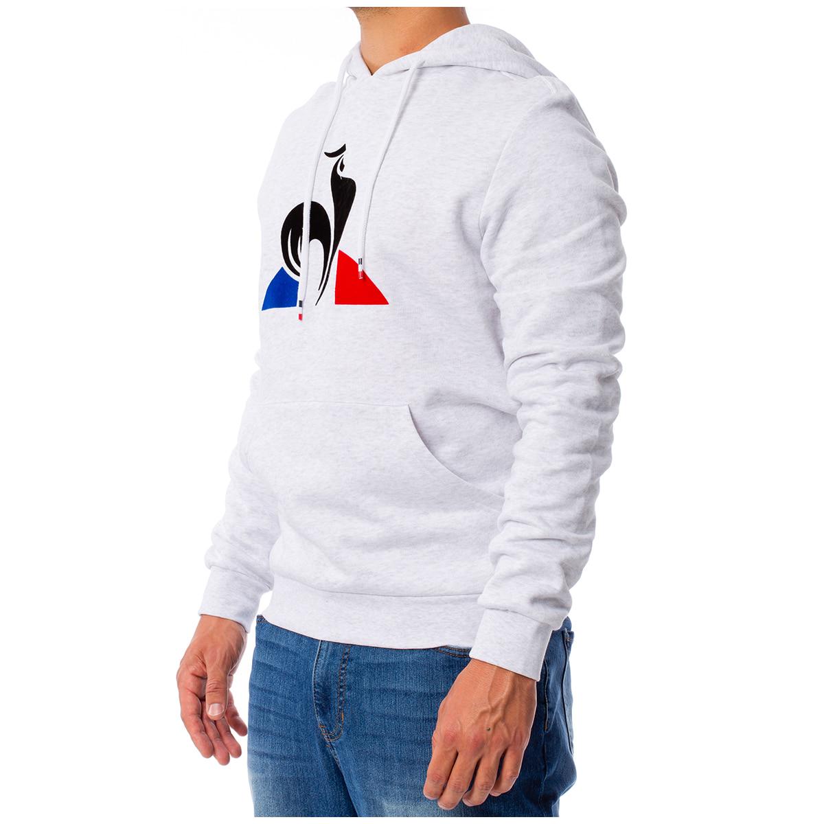 Le Coq Sportif Labrit Men's Hooded Sweater Snow