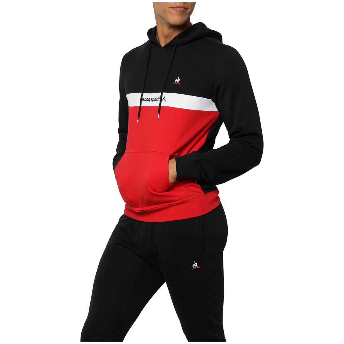 Le Coq Sportif Men's Georges Hoodie Black