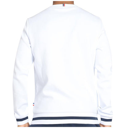 Le Coq Sportif Seich Men's Pullover Sweater White