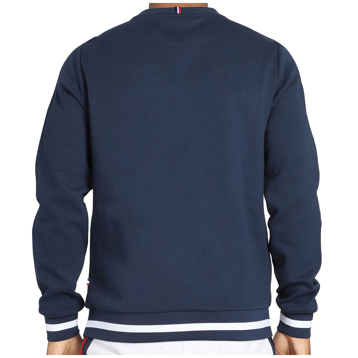 Le Coq Sportif Seich Men's Pullover Sweater Blue