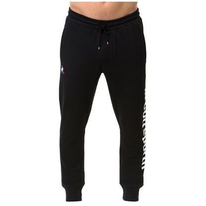 Le Coq Sportif Track Pants Black and White