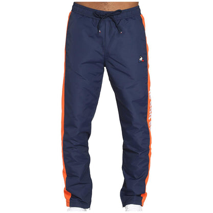 Le Coq Sportif Track Pants Black and White