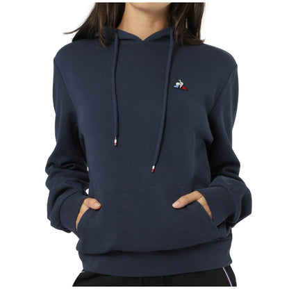 Le Coq Women's Essentiel Hoodie Dress Blue