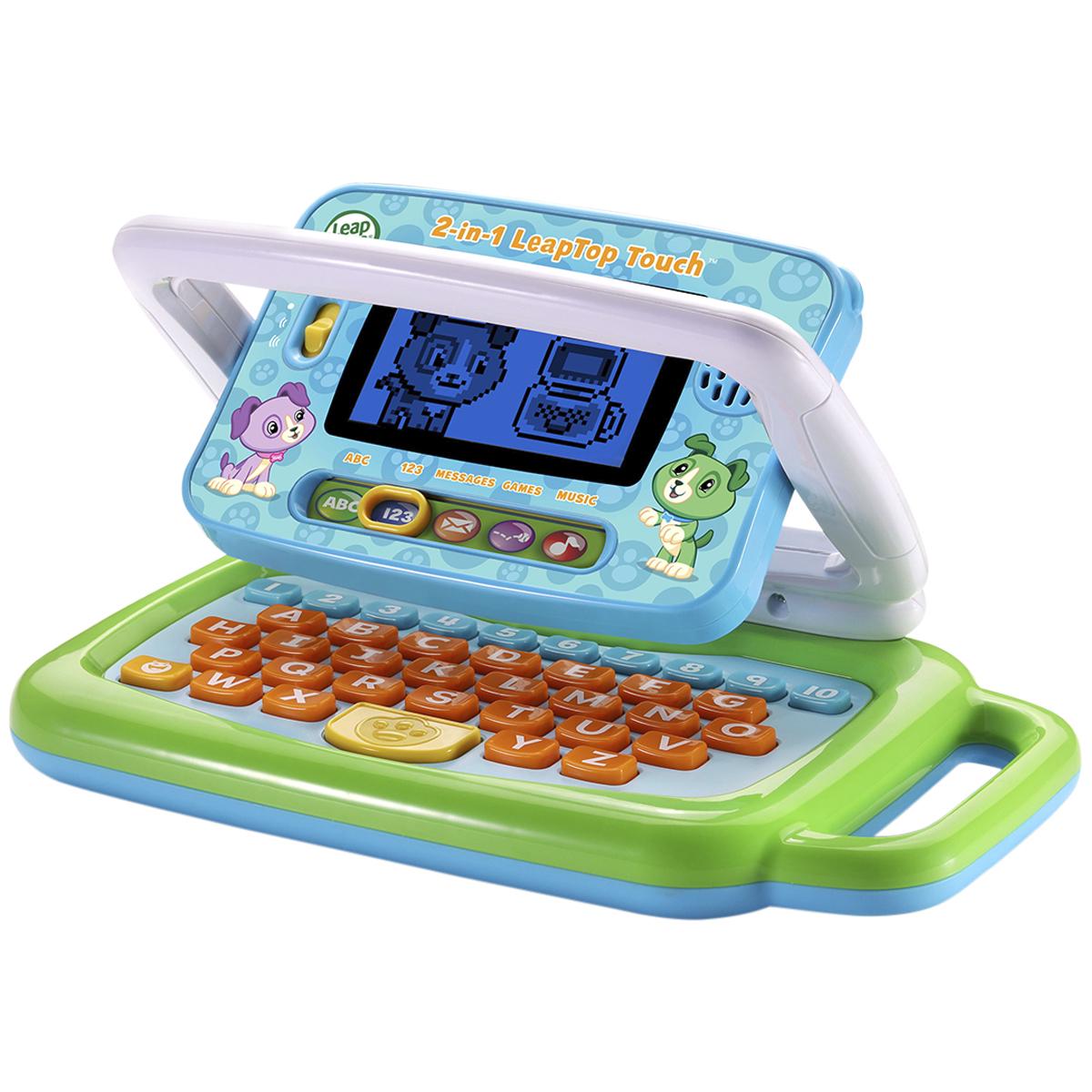 LeapFrog 2 In 1 My LeapTop Touch Laptop Green