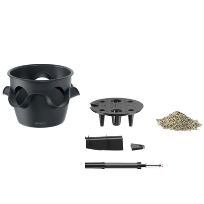 Lechuza Cascadino All In One Planter Slate